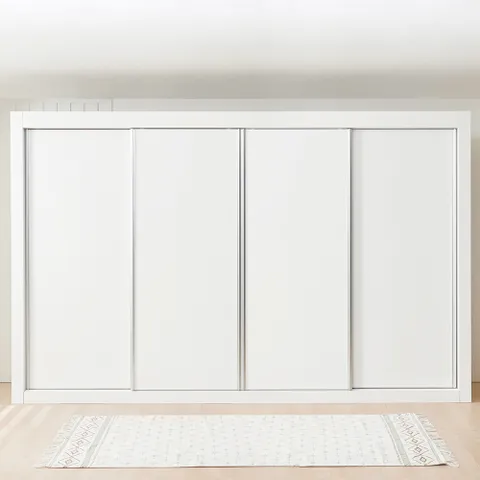 우아미가구 레예 무광 LPM 슬라이딩 장롱 옷장 이불장 12자