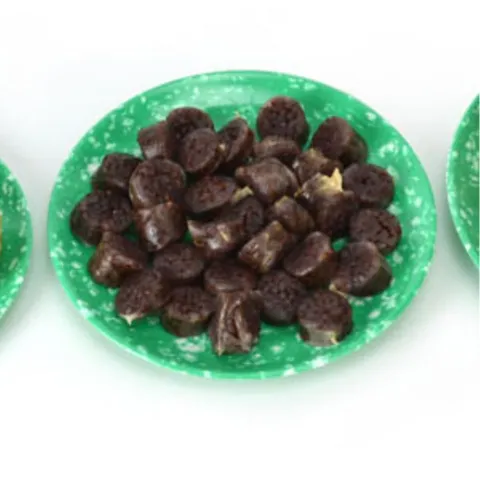 단단한 업소용 멜라민 원형 접시 쑥 스타 7경(17.8cm) 개인그릇 주방식기 개인접시 예쁜그릇