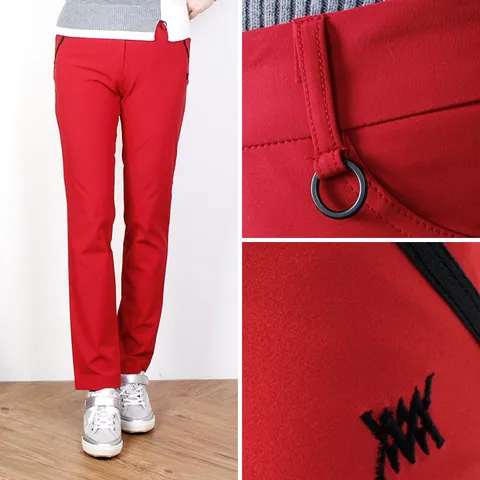 오링심플골프팬츠 봄여름 중년여성스판바지 캐주얼