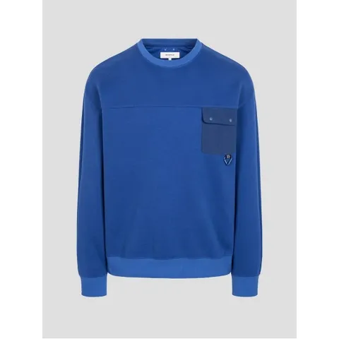 [BEANPOLEKNAP] 포켓 에어 스웨트 셔츠  블루 (BC4X41N05P)