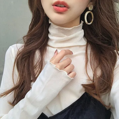 F005392_망사 시스루 폴라티 레이어드 이너목티 레이어드 이너목티 폴라티 시스루 스판 이너