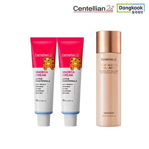 마데카크림 시즌5 최대용량 2통+콜라겐에멀젼 1통