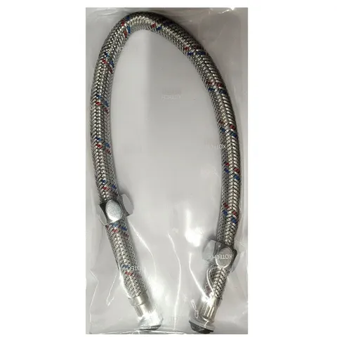 누수 걱정 없는 고무패킹 포함 세면기 고압호스 50cm 누수 걱정 없는 고무패킹 포함