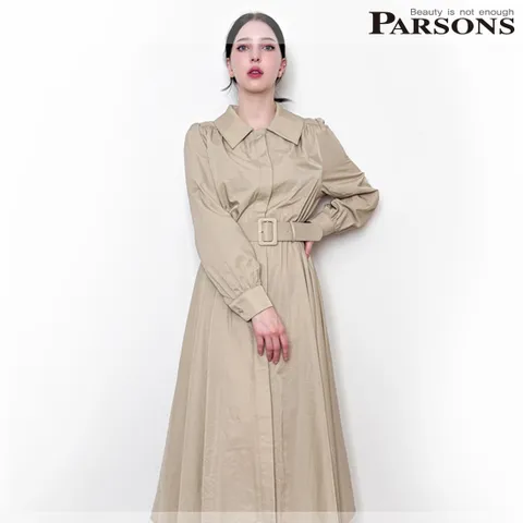 [파슨스][Assuline] Pritz Belted Dress (ASSS2OP04)