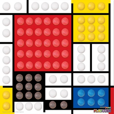 플레이콘 모자이크(몬드리안)