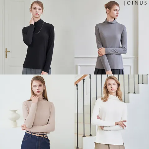 코튼 모달 티블라우스 J243B001A (4컬러)