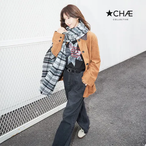 채컬렉티브 25FW 라이크라 슬랙스 데님