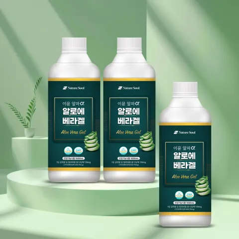 이뮨 알파 알로에베라겔 1L x 3병
