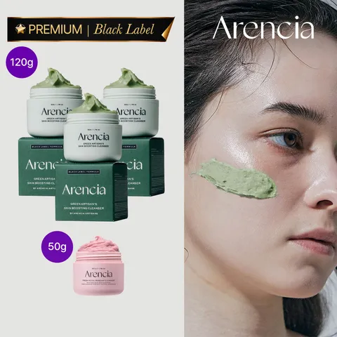 [초특]아렌시아 아르티장 그린떡솝 120g 3개+로즈힙 50g 1개