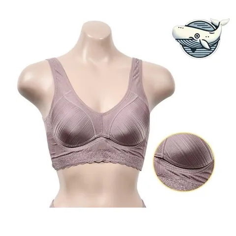 알티피아 편안한 착용감 노와이어 인견 브라탑 코코아색 여성브라 여성속옷 여자브라 풀컵브라