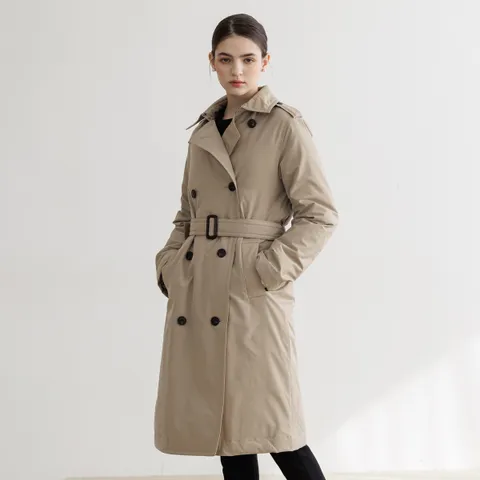 [최초가 180000원] [55~88] 덕다운 트렌치 패딩 코트