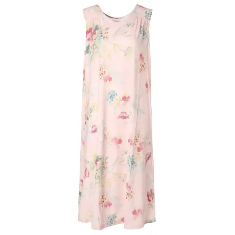 [롯데백화점](언더웨어)]로맨스무드 실키핏 플라워프린트 여성 실내 원피스 GW8882T