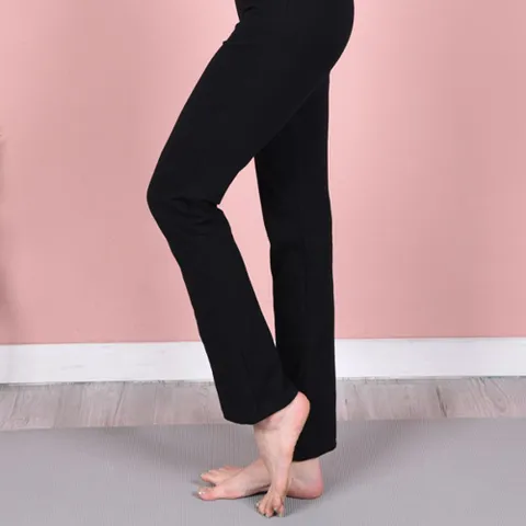여성 부츠컷 일자 요가 바지 여성요가복 부츠컷요가바지 요가바지 필라테스복