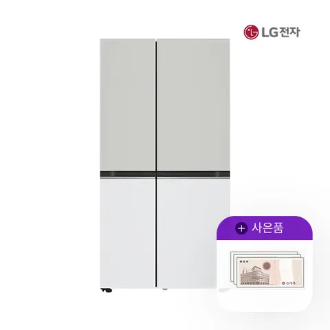 렌탈 LG 오브제 베이직 빌트인 냉장고 652L S634MGW12Q 월43000원 5년약정