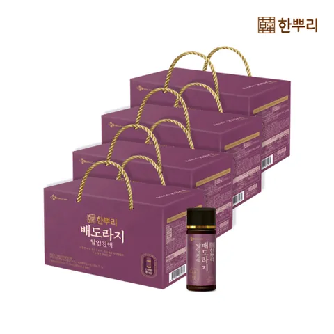 [CJ공식] 한뿌리 배도라지 10병 4박스