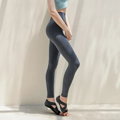 심리스 필라테스 요가 레깅스 차콜그레이 S사이즈