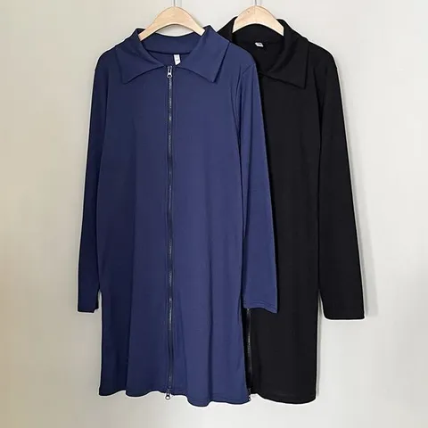 [하프클럽/빅사이즈사랑해요 Q692L403 쿠키투웨이집업원피스 GO