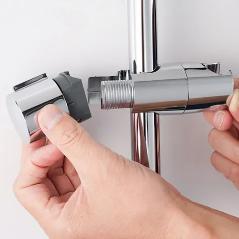 에이치플러스몰 샤워기걸이 고정 홀더 샤워걸이 샤워기헤드 행거 교체 샤워기거치대 샤워기거치