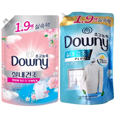 초고농축 섬유유연제 리필 실내건조 1.35L 드럼 일반겸용 1개