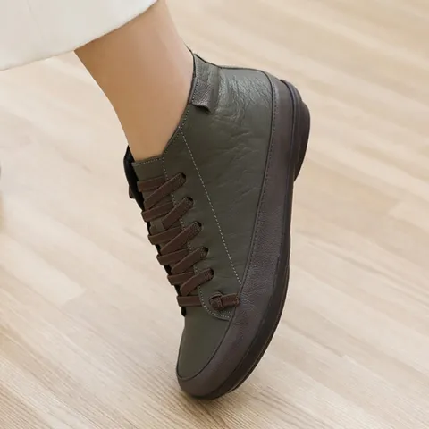 [브리치]  /  지쎄수제화 양가죽 어나더핏 스니커즈 2cm