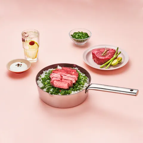 클래딘 이연복 IH 스텐 통3중 플랫 멀티 밀크팬 20cm