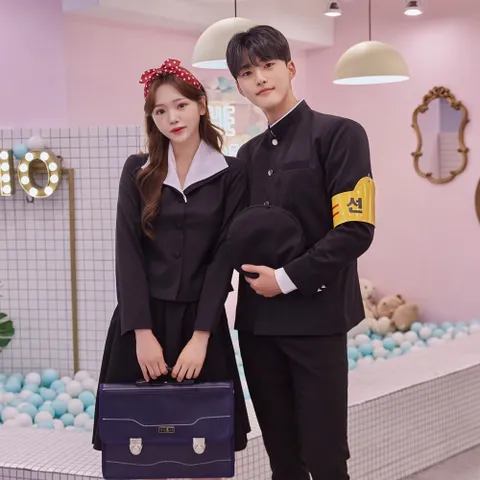 (구매)여자 옛날교복 상의 교복 학생복.