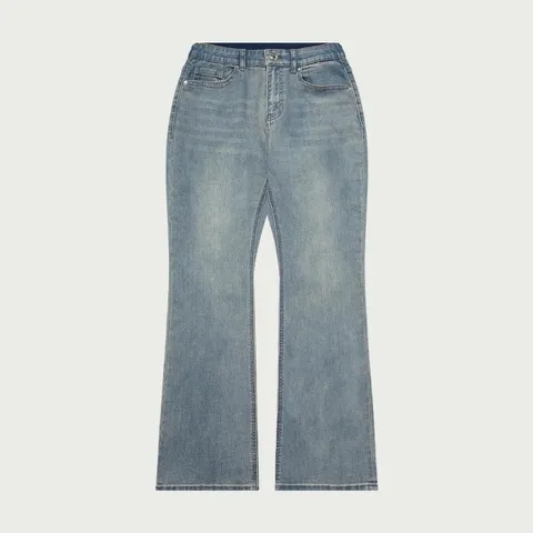 /HANGTEN] 여성 이너밴딩 코인포켓 부츠컷 데님팬츠 10510-155-202-10(291)_1