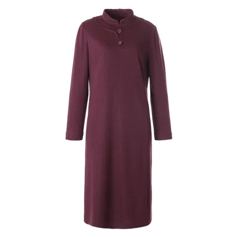 [롯데백화점](프리미엄)]수입소재 변형 체크 원피스_OP2401