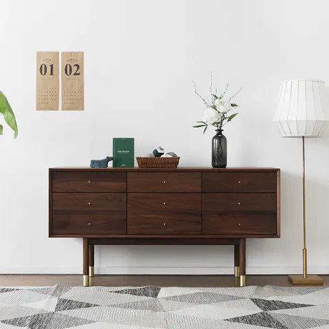 헤리티지월넛 BB형 거실장 1500