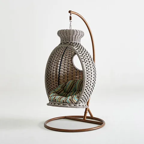 A900 1인 라탄 그네의자 2colors  착불