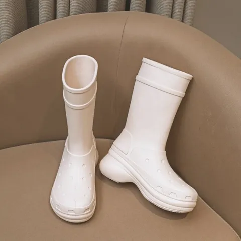 [브리치] 컴온슈 / 코코 하프 여성레인부츠 장마철 여름장화 (5cm)