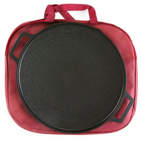 알티피아 퀸센스 그리들팬 전용 가방 캠핑 불판 가방 블랙 40cm 캠핑그리들가방 주철그리들가방