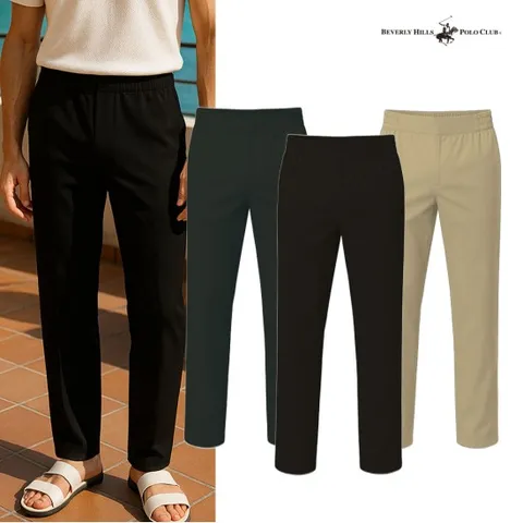 [최초가294,000원]  남성 베이직 썸머 밴딩 팬츠 3종세트