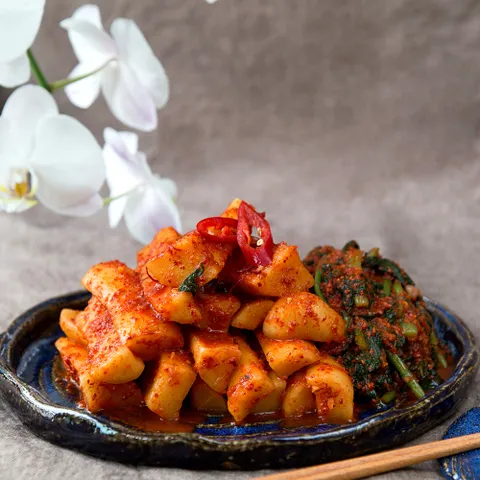 미식연구소 총각김치1kg 국내산 재료 40년 명장 맛있는 김치