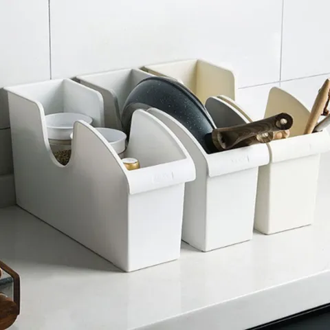 에이치플러스몰 이동식 주방 수납트레이 후라이팬 주방용품 도구 정리 싱크선반 주방수납