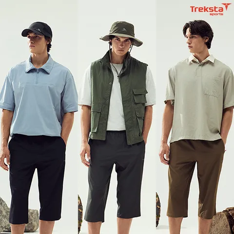 [최초가79,900원] 남성 프로테크 쿨아이스 냉감 7부팬츠 3종 택1