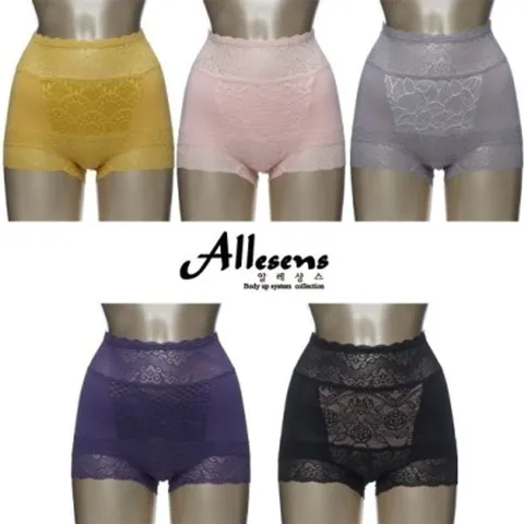 [하프클럽/알레상스]H몰드4차하이웨스트팬티5종