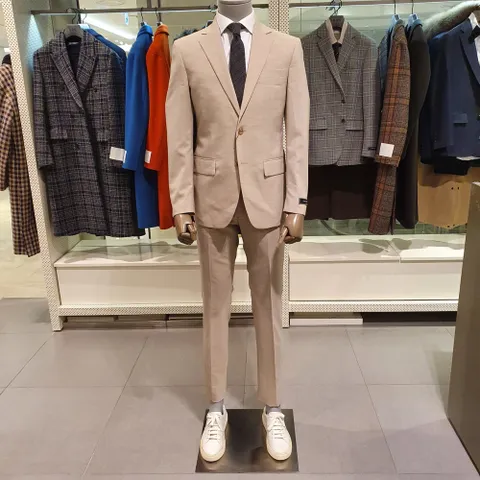 [BON]S/S시즌 솔리드베이지 슬림스트레치 슈트 BN1MJA552 428515