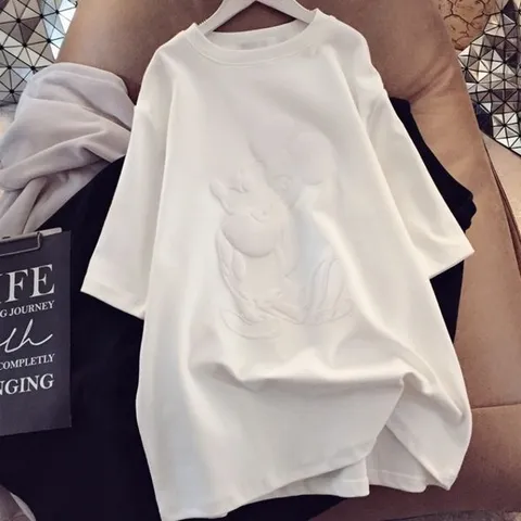 [하프클럽/휴드]시어스미키 반팔 탑