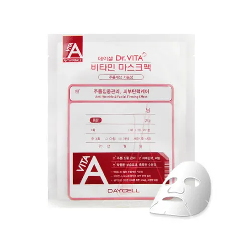 닥터비타 마스크 팩 주름집중케어 A 25g x 10매