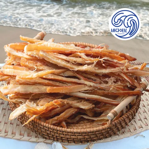 페스츄리오징어 바베큐오징어 500g / 고급 버터구이 촉촉 조미 영화관 마른 오징어 안주