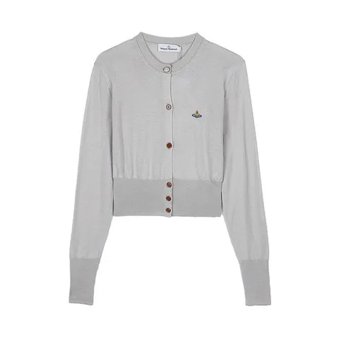 MUST IT_비비안 웨스트우드SS26 여성 베아 크롭 가디건 1803002U Y001A P403