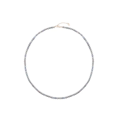 [티르리르] 14K 핑크골드 담수 펄 레인보우 비드 목걸이 TNSK4P22059M 463694