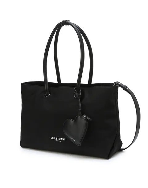 블랙 리사이클링 나일론 숄더 및 크로스백 JABA5F762