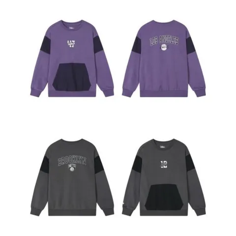 NBA KIDS sh06 BKN 우븐믹스 맨투맨 K243TS003P