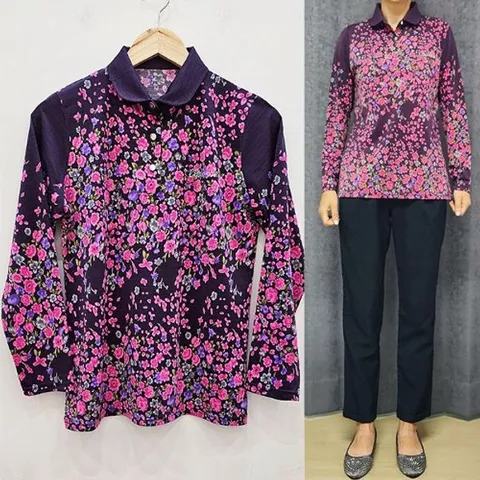 [하프클럽/잇백잇슈]화려한봄가을카라티 할머니옷 선물 80대 90대  엄마