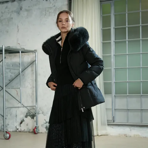 ER4TD003웨이스트벨티드폭스퍼구스숏점퍼_DJ