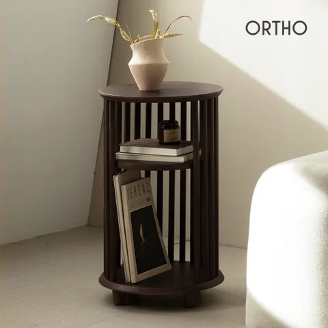 아이비 2단 원목 침대 협탁 거실 사이드 테이블