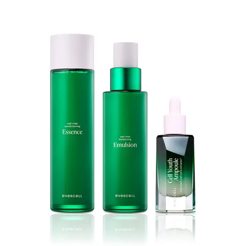 [기획세트]  안티에이징 3종 화장품 세트(에센스+에멀전+앰플)