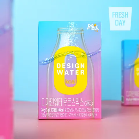 칼로리제로 맛있는물 디자인워터 후르츠믹스 10박스 100봉